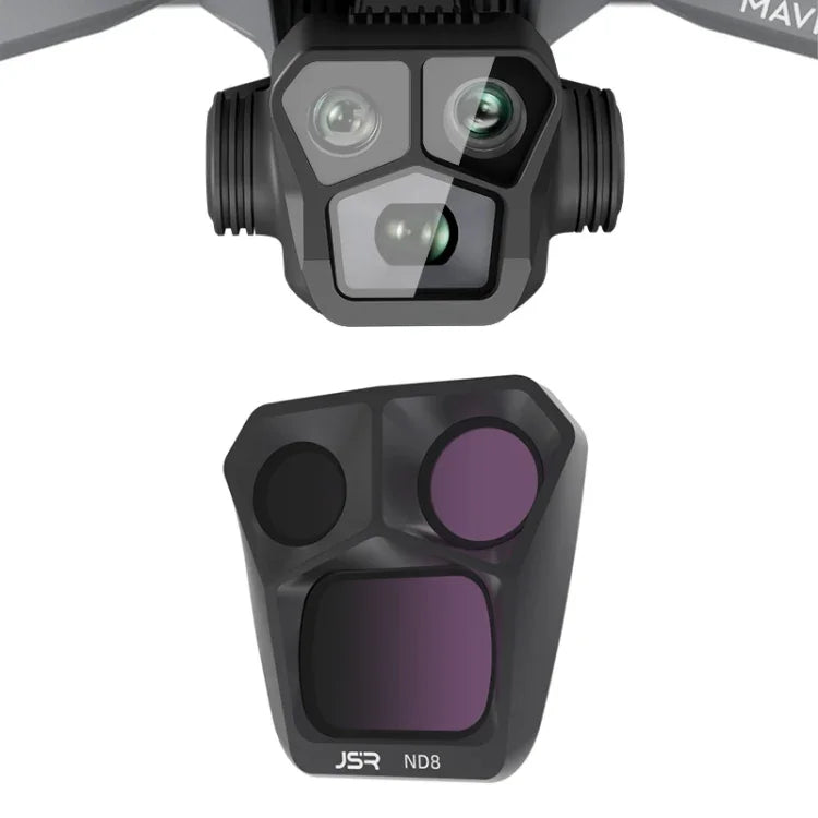 Filtres à densité neutre JSR GB pour DJI Mavic 3 Pro : ND8, ND16, ND32, ND64, ND1000, ND8PL, ND16PL, ND32PL…