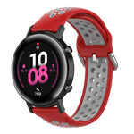 20mm Universal Sports Two Colors Silicone Replacement Strap Watchband