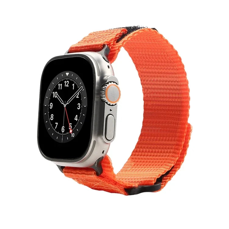 Bracelet de montre en nylon en deux parties, pour Apple Watch 42 mm, pour Apple Watch 38 mm