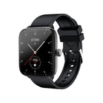 Montre connectée T20 avec bracelet en silicone étanche IP67 de 1,96 pouce, compatible avec les appels Bluetooth double mode et la surveillance de la fréquence cardiaque