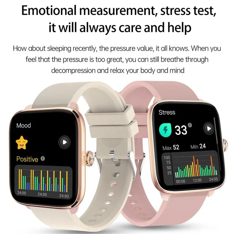 Montre connectée T20 avec bracelet en silicone étanche IP67 de 1,96 pouce, compatible avec les appels Bluetooth double mode et la surveillance de la fréquence cardiaque