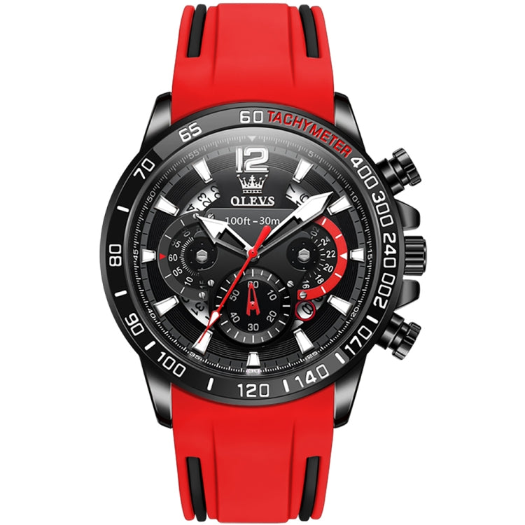 Montre quartz sportive multifonction étanche pour homme OLEVS 9936