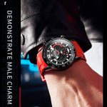Montre quartz sportive multifonction étanche pour homme OLEVS 9936