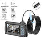 Endoscope à double caméra M60 4,3 pouces avec écran, 1m, 2m, 5m, 10m