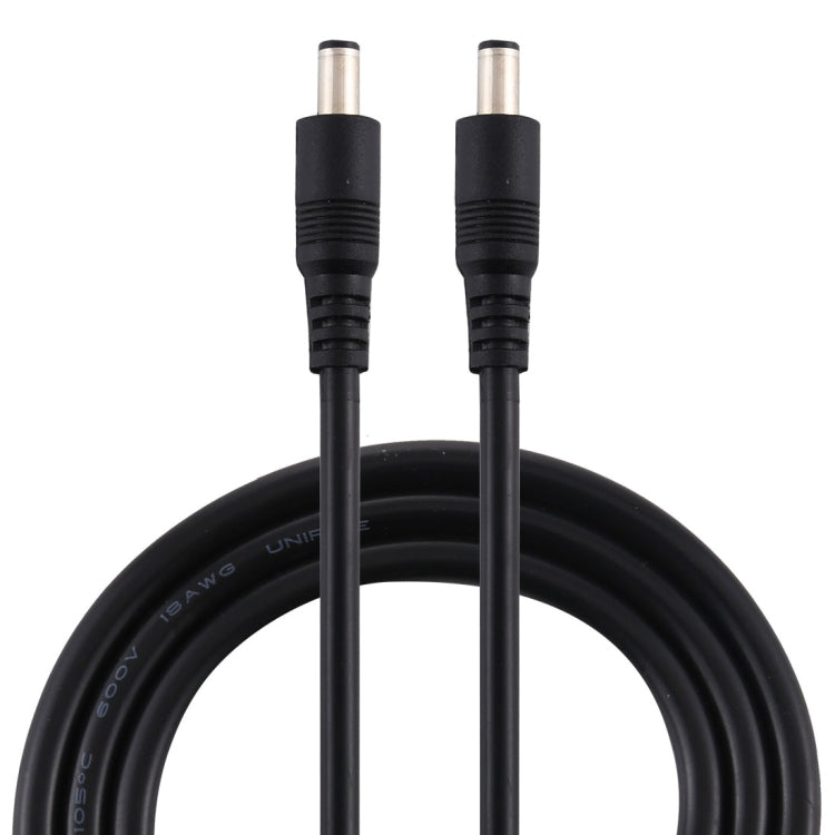 Câble adaptateur connecteur prise d'alimentation DC mâle 5,5 x 2,1mm vers mâle, 50cm, 1m, 1,5m