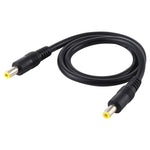 Câble adaptateur connecteur prise d'alimentation DC mâle 5,5 x 2,5mm vers mâle, 50cm, 1m, 1,5m