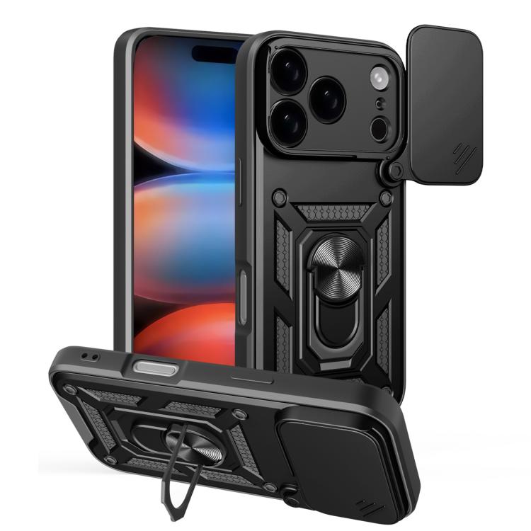 Sliding Camera Cover Design TPU+PC Phone Case, For iPhone 17e / 16e, For iPhone 17 Pro Max, For iPhone 17 Pro, For iPhone 17, For iPhone Air, For iPhone 16 Pro Max