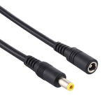 Câble d'extension d'alimentation DC femelle à mâle 5,5 x 2,5mm, 1m, 1,5m, 3m, 5m, 10m