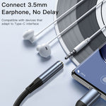 Adaptateur audio Yesido YAU38 Type-C vers jack 3,5 mm femelle, YAU38