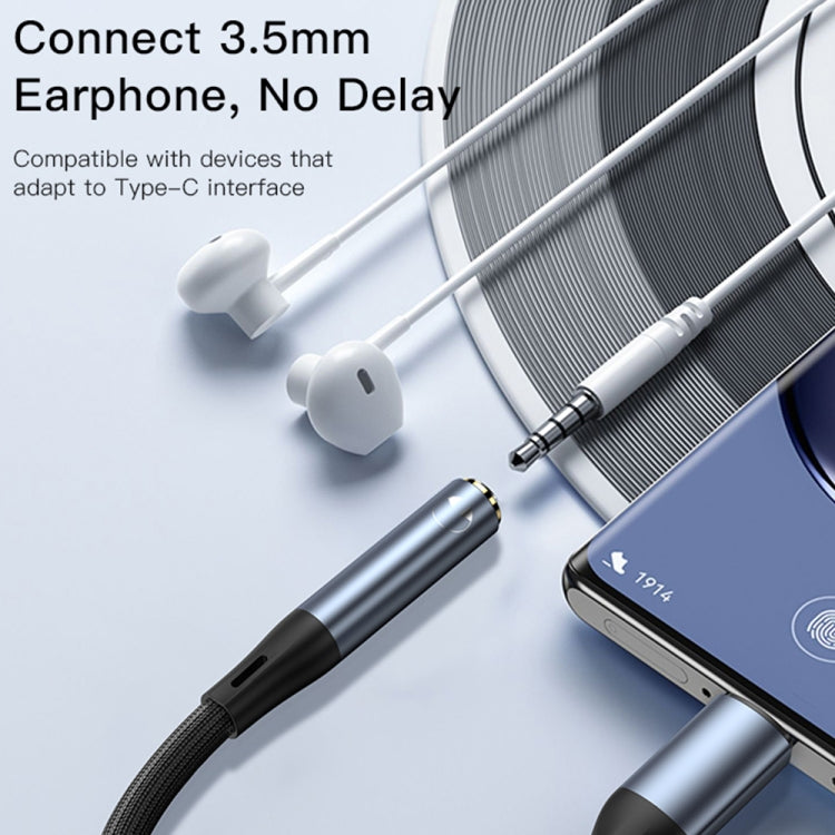 Adaptateur audio Yesido YAU38 Type-C vers jack 3,5 mm femelle, YAU38