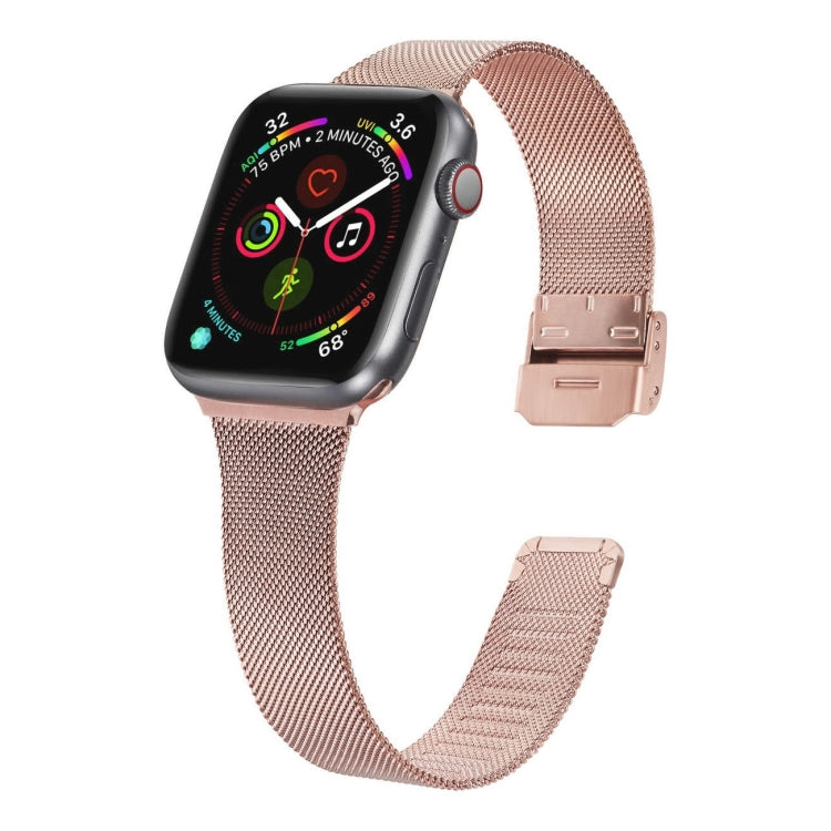 Bracelet de montre milanais en acier inoxydable