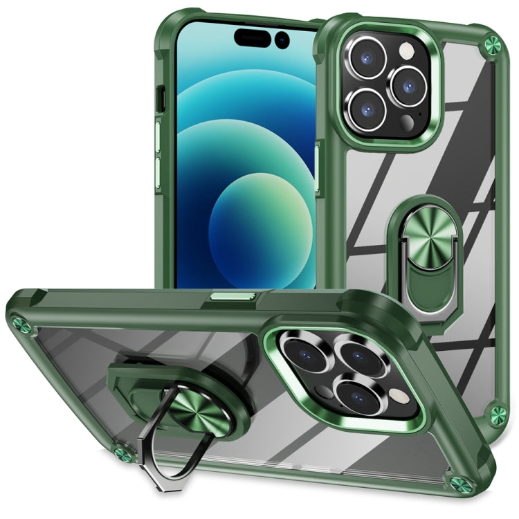 Coque de protection TPU + PC avec porte-anneau, Pour iPhone 17e / 16e, Pour iPhone 17 Pro Max, Pour iPhone 17, Pour iPhone Air, Pour iPhone 16 Pro Max, Pour iPhone 16 Pro, Pour iPhone 16 Plus, Pour iPhone 16