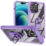 Coque de protection TPU + PC avec porte-anneau, Pour iPhone 17e / 16e, Pour iPhone 17 Pro Max, Pour iPhone 17, Pour iPhone Air, Pour iPhone 16 Pro Max, Pour iPhone 16 Pro, Pour iPhone 16 Plus, Pour iPhone 16