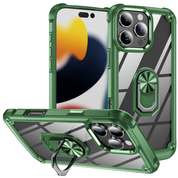 Coque de protection TPU + PC avec porte-anneau, Pour iPhone 17e / 16e, Pour iPhone 17 Pro Max, Pour iPhone 17, Pour iPhone Air, Pour iPhone 16 Pro Max, Pour iPhone 16 Pro, Pour iPhone 16 Plus, Pour iPhone 16