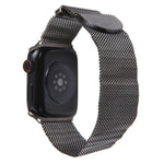 Bracelet de montre magnétique en métal milanais, pour Apple Watch 4 44mm, pour Apple Watch 4 40mm, pour Apple Watch 3 38mm