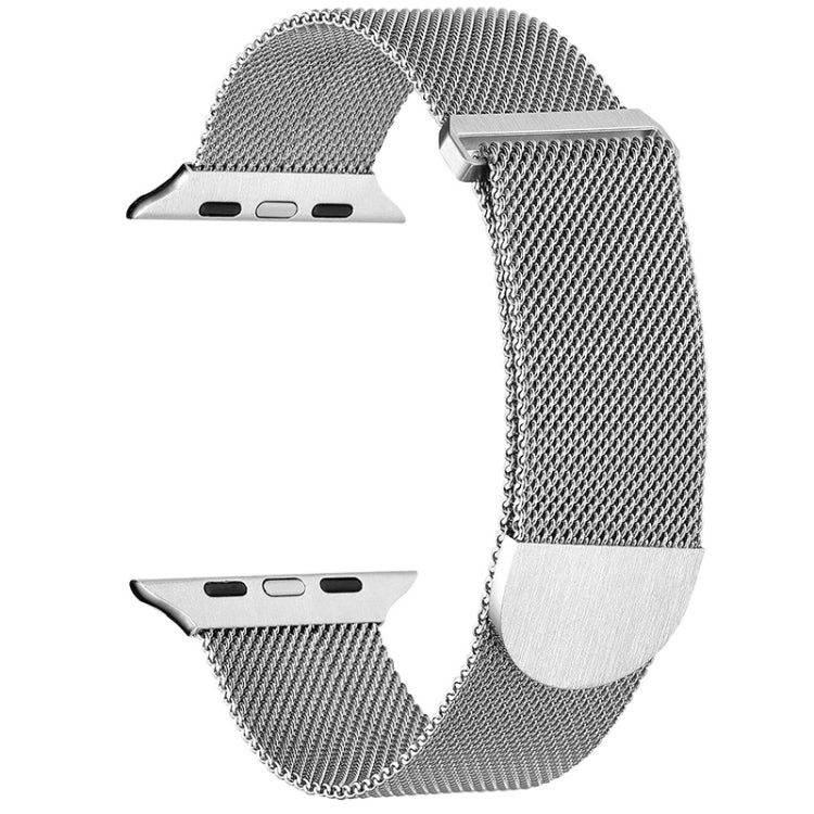 Bracelet de montre magnétique en métal milanais, pour Apple Watch 4 44mm, pour Apple Watch 4 40mm, pour Apple Watch 3 38mm