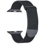 Bracelet de montre magnétique en métal milanais, Pour Apple Watch SE 2022 40mm, Pour Apple Watch 9 45mm, Pour Apple Watch 9 41mm