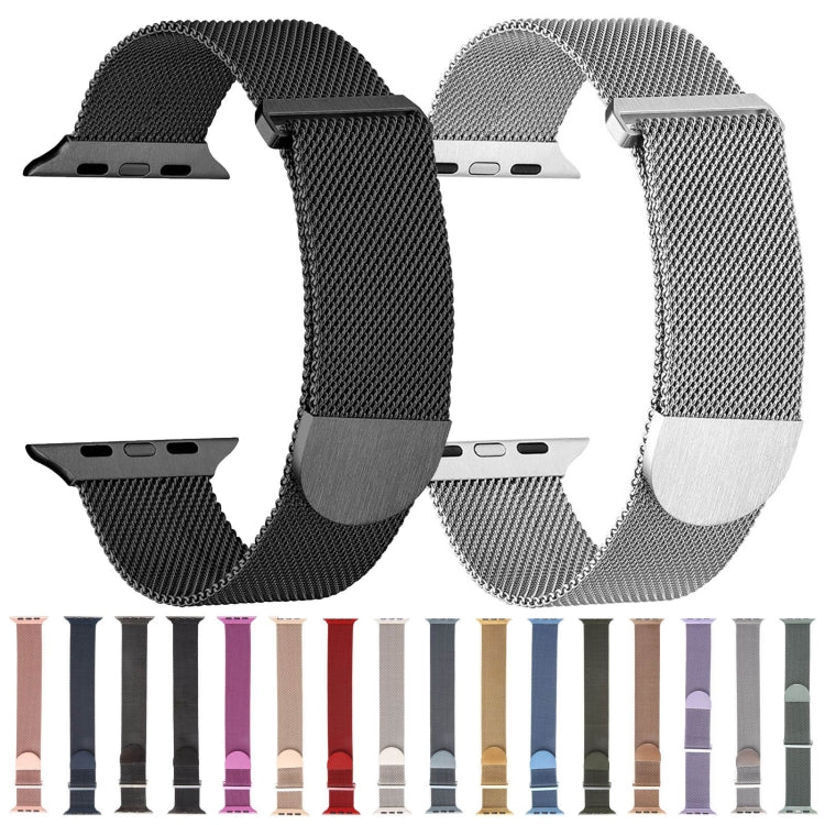 Bracelet de montre milanais magnétique en métal, pour Apple Watch 3 42 mm, pour Apple Watch 2 42 mm, pour Apple Watch 2 38 mm