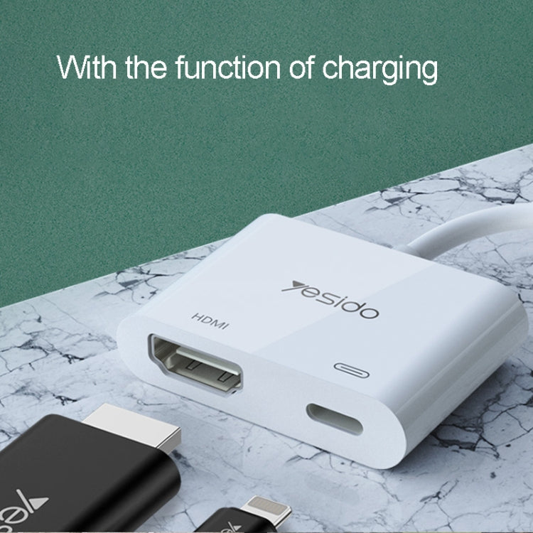 Adaptateur audio-vidéo HDMI Yesido HM06 8 broches, HM06