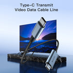 Câble adaptateur Yesido HM10 USB-C / Type-C vers HDMI HD, HM10