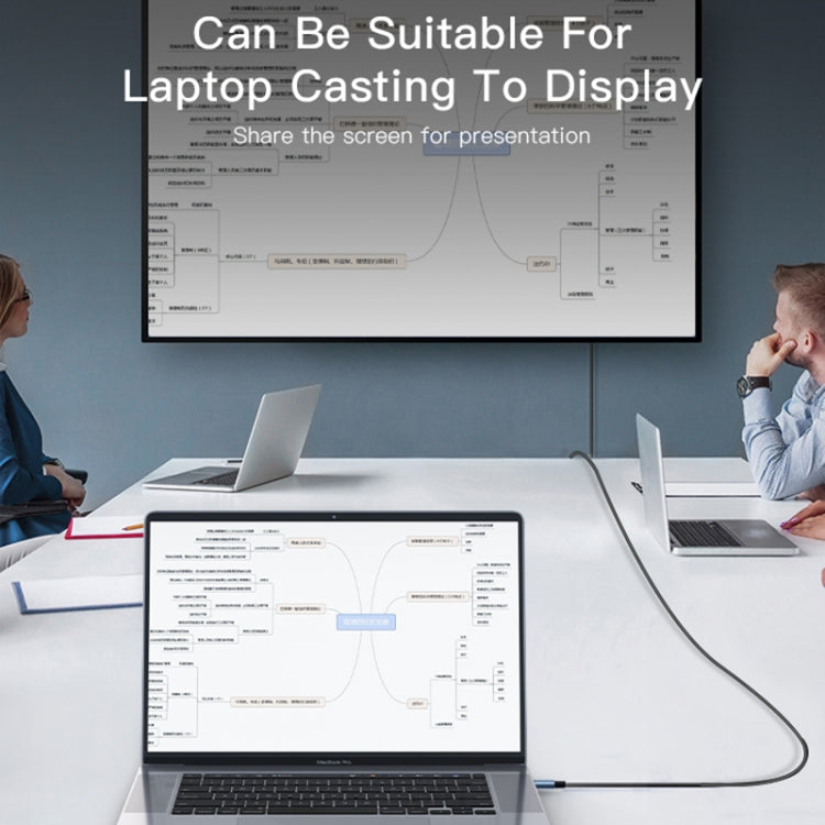 Câble adaptateur Yesido HM10 USB-C / Type-C vers HDMI HD, HM10