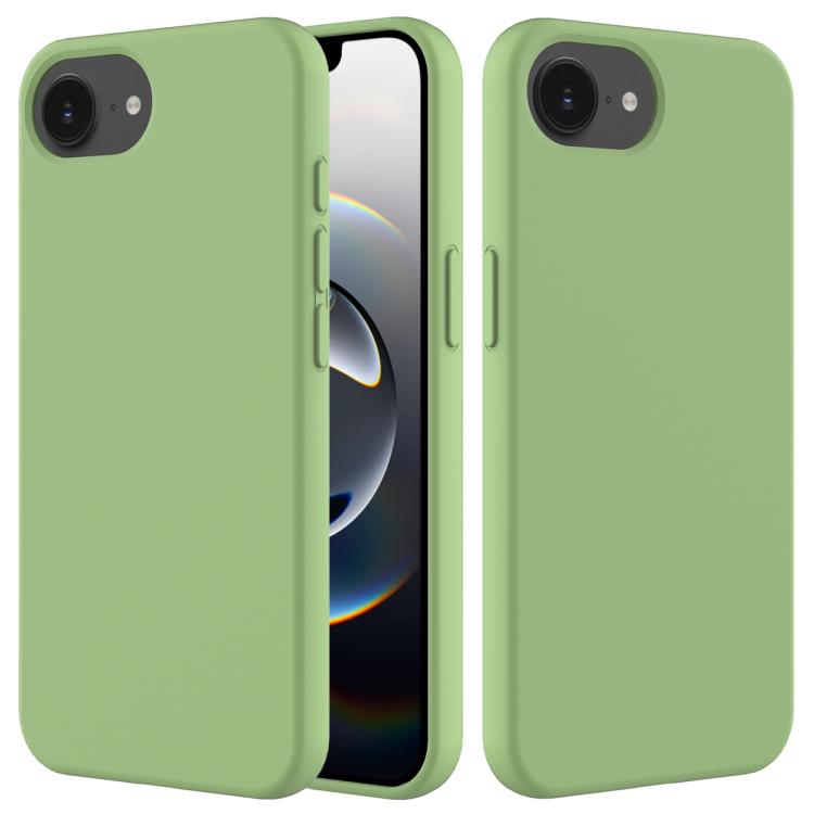 Coque de téléphone en silicone de couleur unie, Pour iPhone 17e / 16e, Pour iPhone 17 Pro Max, Pour iPhone 17 Pro, Pour iPhone 17