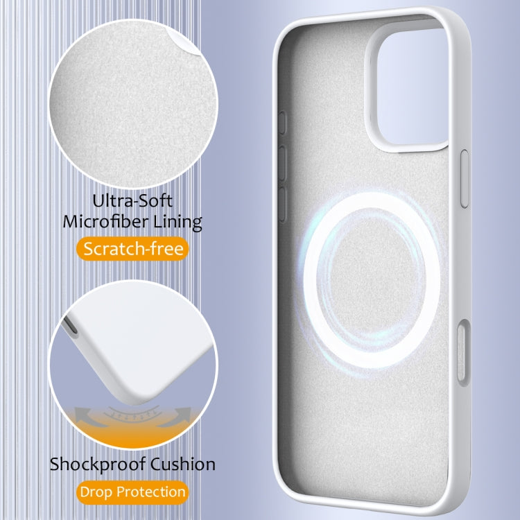 Coque de téléphone antichoc en silicone Magsafe, pour iPhone 16 Pro Max, pour iPhone 16 Pro, pour iPhone 16 Plus, pour iPhone 16, pour iPhone 15 Pro Max