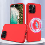 Coque de téléphone antichoc en silicone Magsafe, pour iPhone 16 Pro Max, pour iPhone 16 Pro, pour iPhone 16 Plus, pour iPhone 16, pour iPhone 15 Pro Max