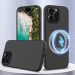 Coque de téléphone antichoc en silicone Magsafe, pour iPhone 16 Pro Max, pour iPhone 16 Pro, pour iPhone 16 Plus, pour iPhone 16, pour iPhone 15 Pro Max