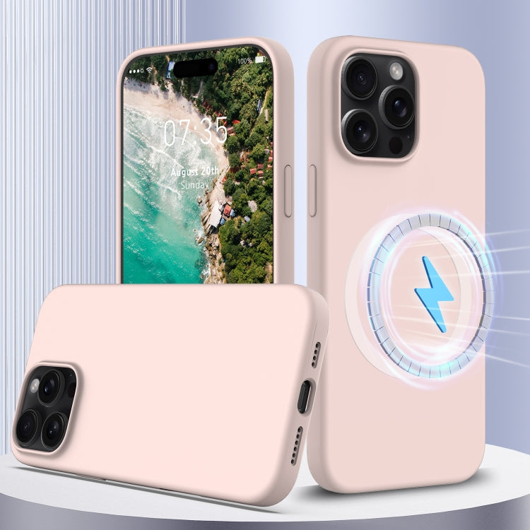Coque de téléphone antichoc en silicone Magsafe, pour iPhone 16 Pro Max, pour iPhone 16 Pro, pour iPhone 16 Plus, pour iPhone 16, pour iPhone 15 Pro Max