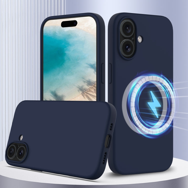 Coque de téléphone antichoc en silicone Magsafe, pour iPhone 16 Pro Max, pour iPhone 16 Pro, pour iPhone 16 Plus, pour iPhone 16, pour iPhone 15 Pro Max