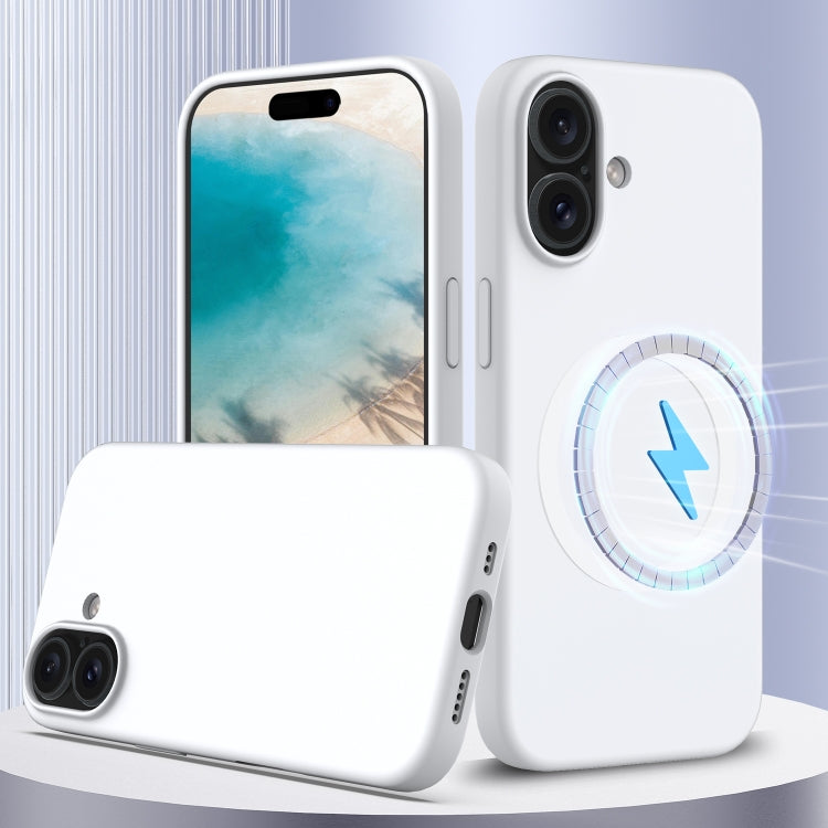Coque de téléphone antichoc en silicone Magsafe, pour iPhone 16 Pro Max, pour iPhone 16 Pro, pour iPhone 16 Plus, pour iPhone 16, pour iPhone 15 Pro Max