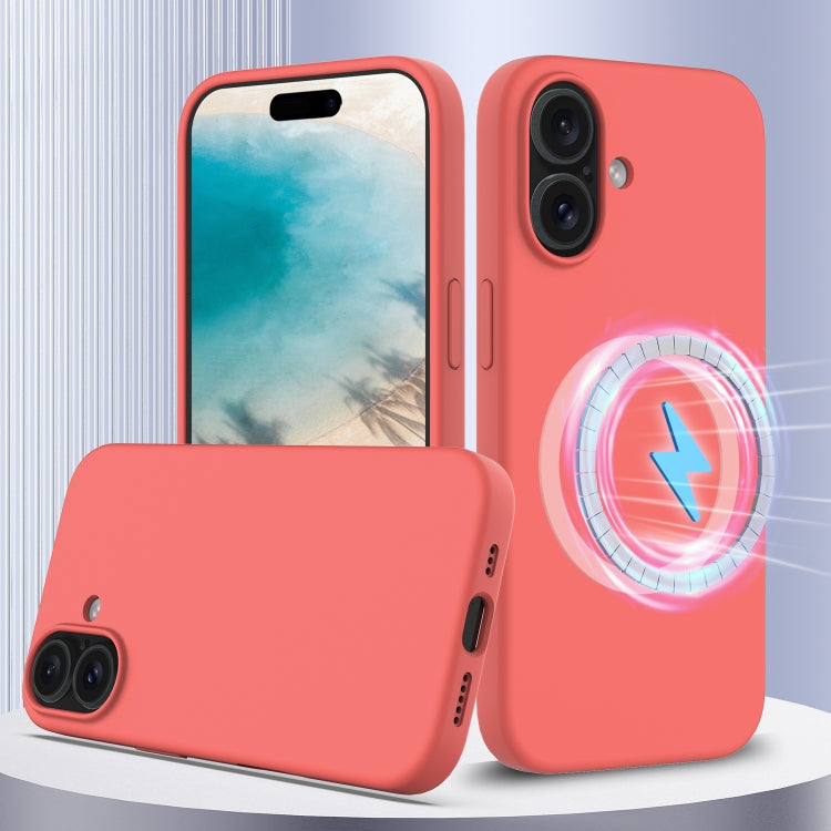 Coque de téléphone antichoc en silicone Magsafe, pour iPhone 16 Pro Max, pour iPhone 16 Pro, pour iPhone 16 Plus, pour iPhone 16, pour iPhone 15 Pro Max