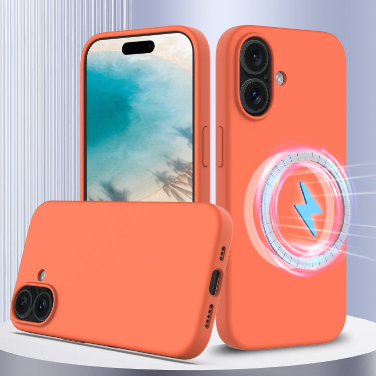 Coque de téléphone antichoc en silicone Magsafe, pour iPhone 16 Pro Max, pour iPhone 16 Pro, pour iPhone 16 Plus, pour iPhone 16, pour iPhone 15 Pro Max