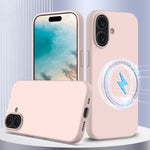 Coque de téléphone antichoc en silicone Magsafe, pour iPhone 16 Pro Max, pour iPhone 16 Pro, pour iPhone 16 Plus, pour iPhone 16, pour iPhone 15 Pro Max