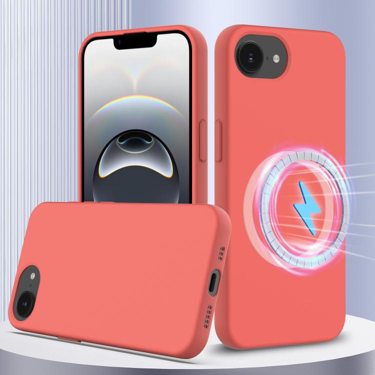Coque antichoc en silicone Magsafe, Pour iPhone 17e / 16e, Pour iPhone 17 Pro Max, Pour iPhone 17 Pro, Pour iPhone 17, Pour iPhone Air