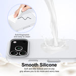 Coque antichoc en silicone Magsafe, Pour iPhone 17e / 16e, Pour iPhone 17 Pro Max, Pour iPhone 17 Pro, Pour iPhone 17, Pour iPhone Air