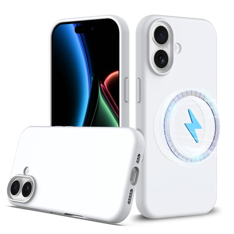 Coque antichoc en silicone Magsafe, Pour iPhone 17e / 16e, Pour iPhone 17 Pro Max, Pour iPhone 17 Pro, Pour iPhone 17, Pour iPhone Air