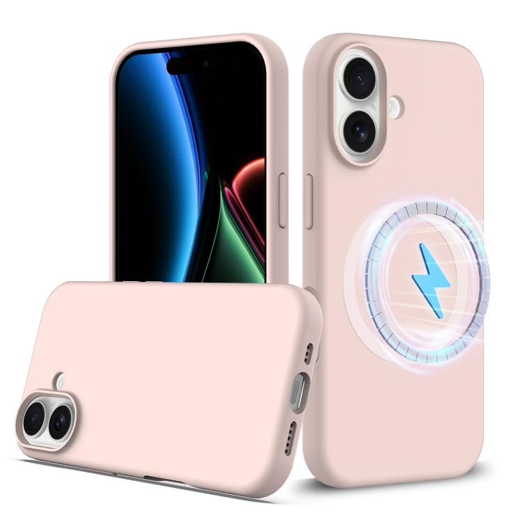 Coque antichoc en silicone Magsafe, Pour iPhone 17e / 16e, Pour iPhone 17 Pro Max, Pour iPhone 17 Pro, Pour iPhone 17, Pour iPhone Air