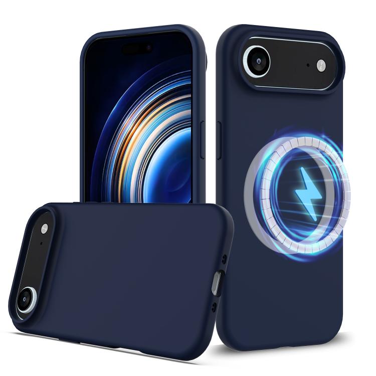 Coque antichoc en silicone Magsafe, Pour iPhone 17e / 16e, Pour iPhone 17 Pro Max, Pour iPhone 17 Pro, Pour iPhone 17, Pour iPhone Air