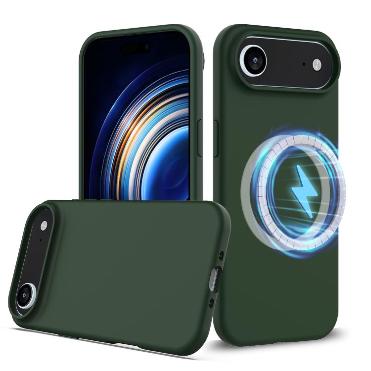 Coque antichoc en silicone Magsafe, Pour iPhone 17e / 16e, Pour iPhone 17 Pro Max, Pour iPhone 17 Pro, Pour iPhone 17, Pour iPhone Air