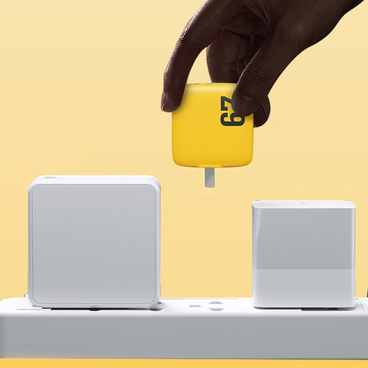 Chargeur WK WP-U141 67W USB + double USB-C / Type-C GaN, prise CN, prise US, prise EU, prise UK
