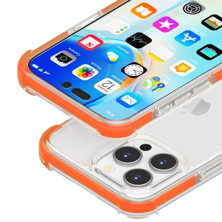 Coque de téléphone hybride antichoc quatre coins en acrylique TPU, pour iPhone 16 Pro Max, pour iPhone 16 Pro, pour iPhone 16 Plus, pour iPhone 16