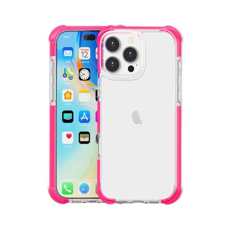 Coque de téléphone hybride antichoc quatre coins en acrylique TPU, pour iPhone 16 Pro Max, pour iPhone 16 Pro, pour iPhone 16 Plus, pour iPhone 16