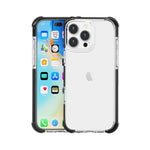 Coque de téléphone hybride antichoc quatre coins en acrylique TPU, pour iPhone 16 Pro Max, pour iPhone 16 Pro, pour iPhone 16 Plus, pour iPhone 16