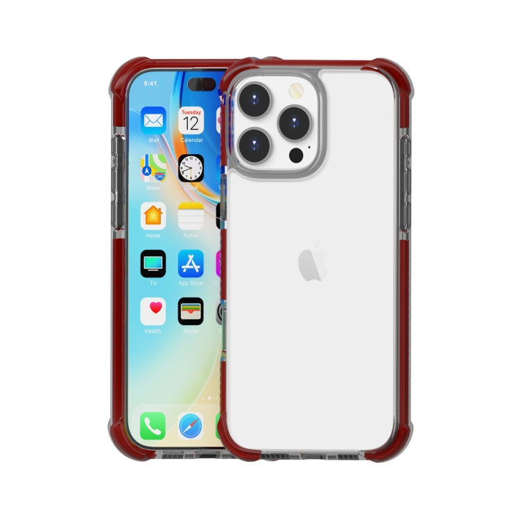 Coque de téléphone hybride antichoc quatre coins en acrylique TPU, pour iPhone 16 Pro Max, pour iPhone 16 Pro, pour iPhone 16 Plus, pour iPhone 16