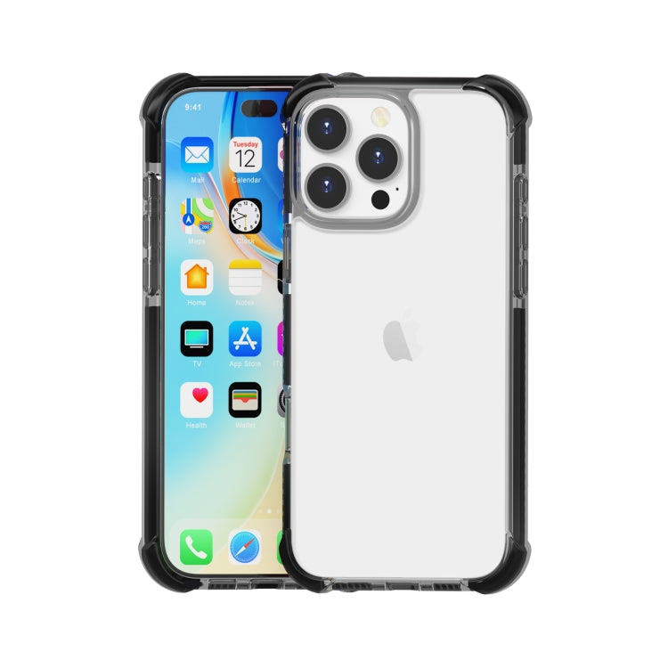 Coque de téléphone hybride antichoc quatre coins en acrylique TPU, pour iPhone 16 Pro Max, pour iPhone 16 Pro, pour iPhone 16 Plus, pour iPhone 16