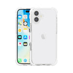 Coque de téléphone hybride antichoc quatre coins en acrylique TPU, pour iPhone 16 Pro Max, pour iPhone 16 Pro, pour iPhone 16 Plus, pour iPhone 16