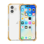Coque de téléphone hybride antichoc quatre coins en acrylique TPU, pour iPhone 16 Pro Max, pour iPhone 16 Pro, pour iPhone 16 Plus, pour iPhone 16