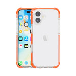 Coque de téléphone hybride antichoc quatre coins en acrylique TPU, pour iPhone 16 Pro Max, pour iPhone 16 Pro, pour iPhone 16 Plus, pour iPhone 16